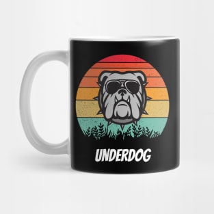 Vintage retro sunset underdog Mug